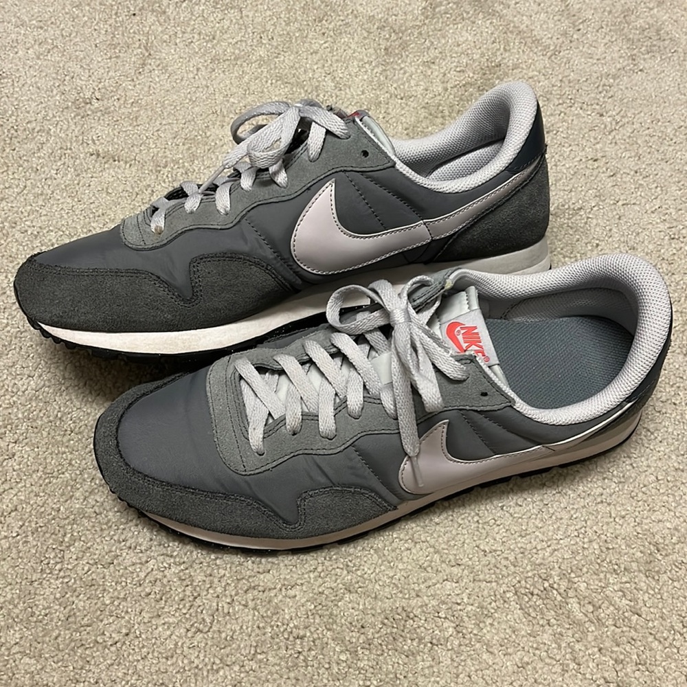 Nike Air Pegasus 83 Cool Grey Suede mens 13